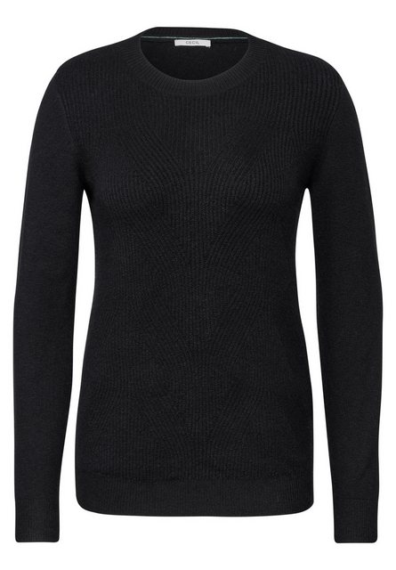 Cecil Strickpullover, aus Baumwolle mit Stretchanteil günstig online kaufen