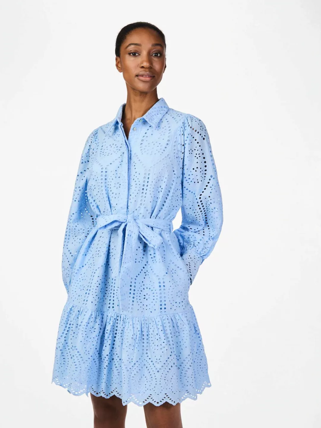 Y.A.S Minikleid "YASHOLI LS BELT DRESS S. NOOS" günstig online kaufen