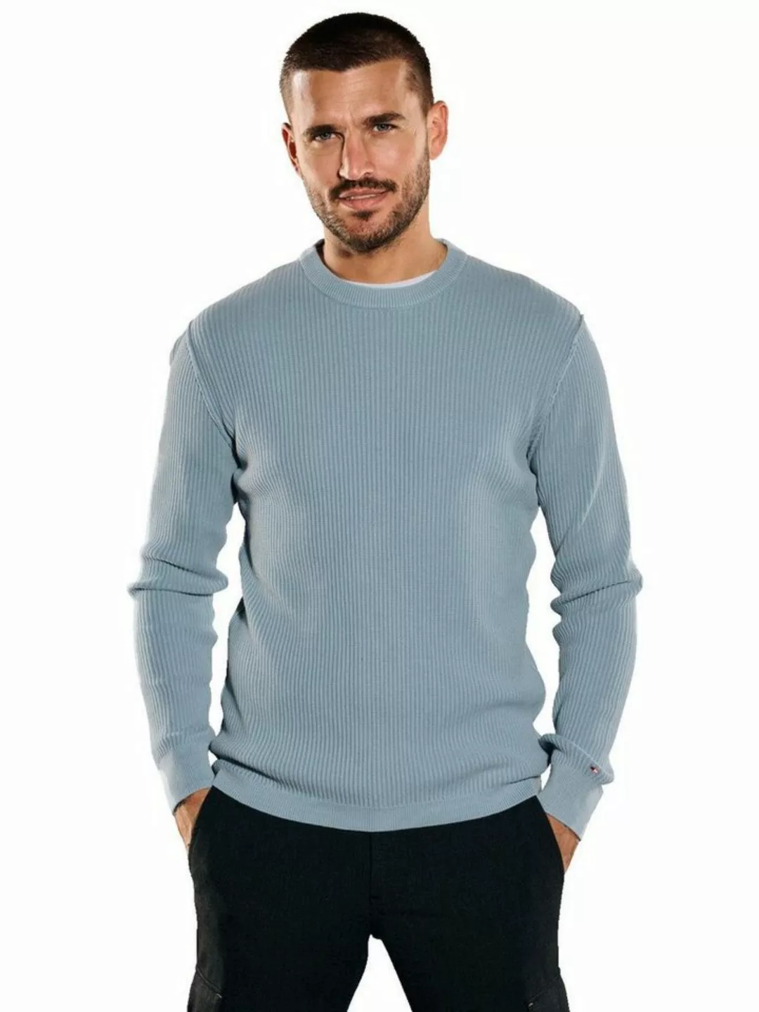 emilio adani Rundhalspullover Pullover regular günstig online kaufen