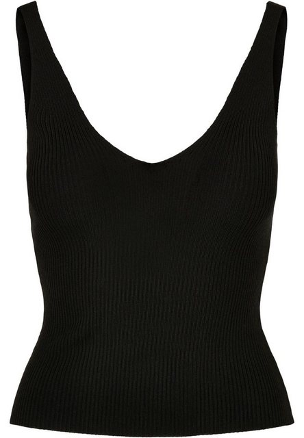 URBAN CLASSICS Muskelshirt "Urban Classics Damen Ladies Rib Knit Top" günstig online kaufen