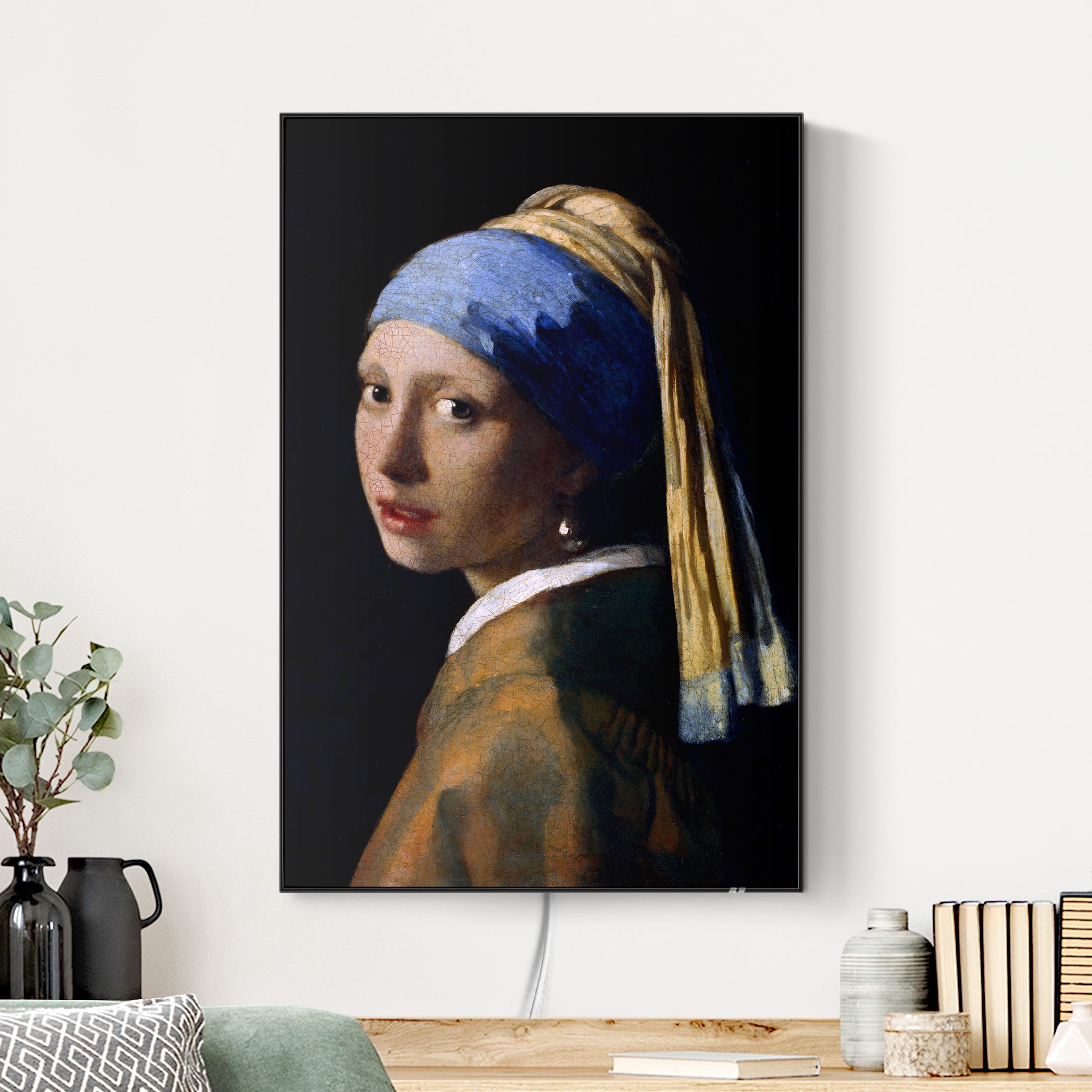 LED-Wechselbild Jan Vermeer van Delft - Das Mädchen mit dem Perlenohrgehäng günstig online kaufen