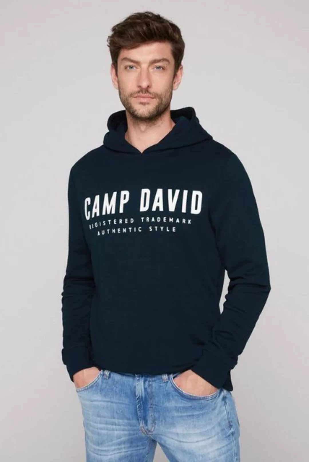 CAMP DAVID Kapuzensweatshirt aus Baumwolle günstig online kaufen