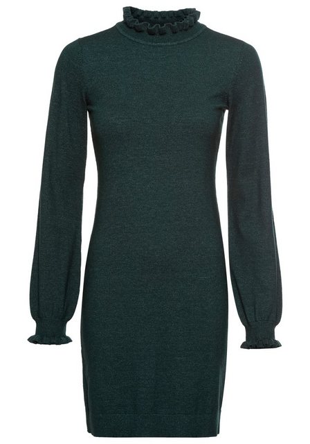 Laura Scott Strickkleid mit femininem Rüschenkragen - NEUE KOLLEKTION günstig online kaufen