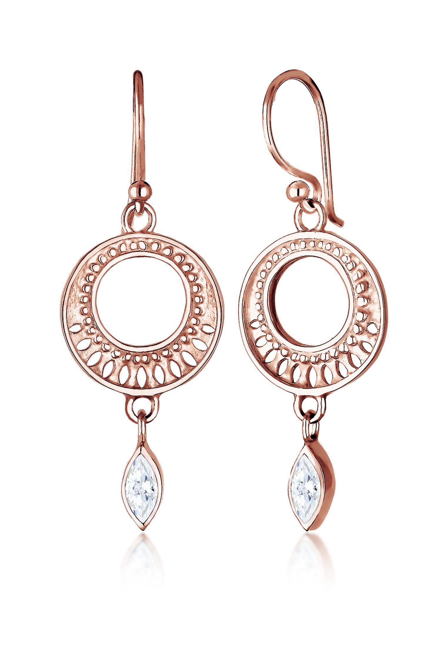 Elli Premium Paar Ohrhänger Ohrhänger Ornament günstig online kaufen