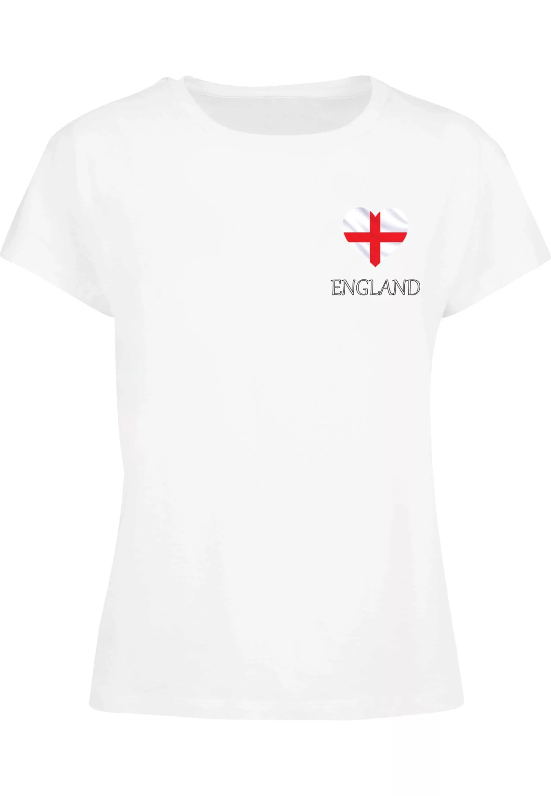 Merchcode T-Shirt "Merchcode Ladies Merchcode Football - England T-shirt" günstig online kaufen