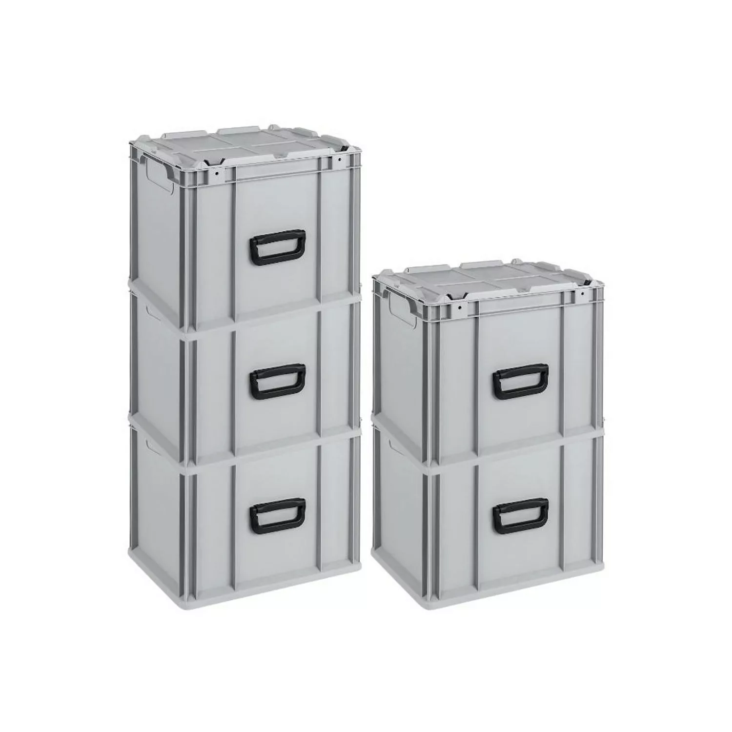 PROREGAL Spar Set 5x Eurobox Nextgen Portable HxBxT 33,5 x 30 x 40 cm 30 Li günstig online kaufen