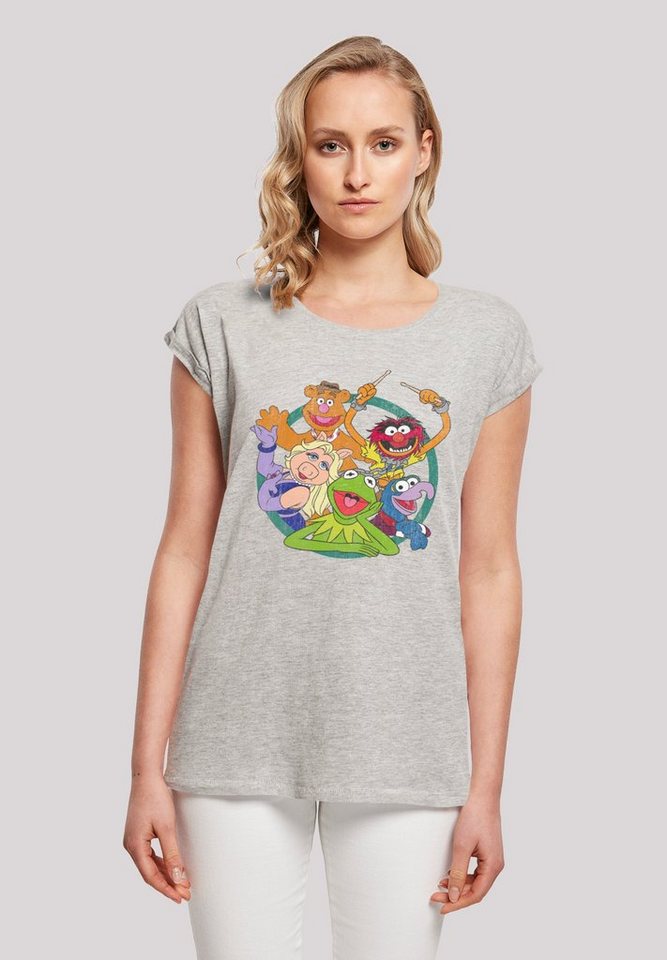 F4NT4STIC T-Shirt "Disney Die Muppets Group Circle", Print günstig online kaufen