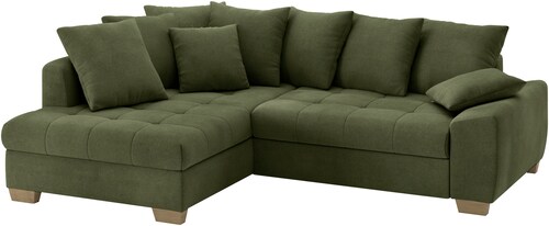 Mr. Couch Ecksofa »Nikita II, L-Form«, Wahlweise mit Bettfunktion, Bettkast günstig online kaufen
