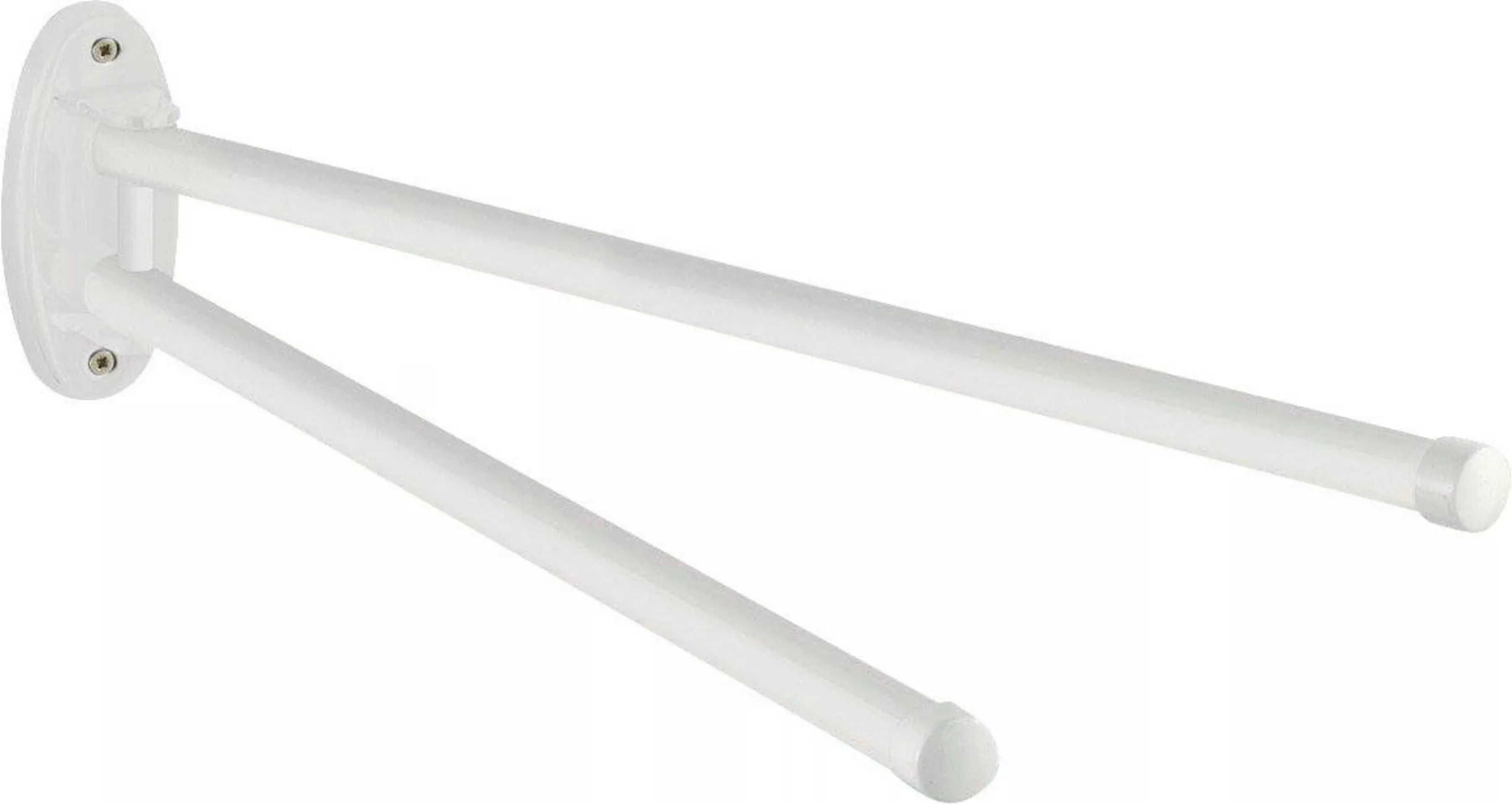 WENKO Badetuchstange Basic 60 cm Weiß weiß günstig online kaufen