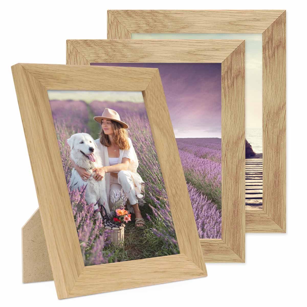 PHOTOLINI Bilderrahmen 3er Set breite Rahmen, günstig online kaufen
