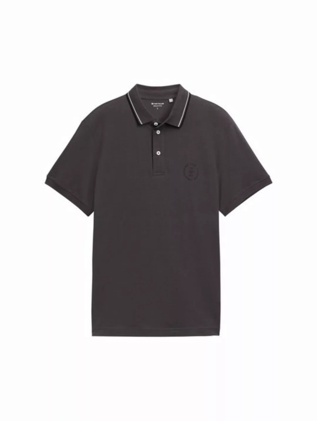 TOM TAILOR Poloshirt mit Logo Print günstig online kaufen