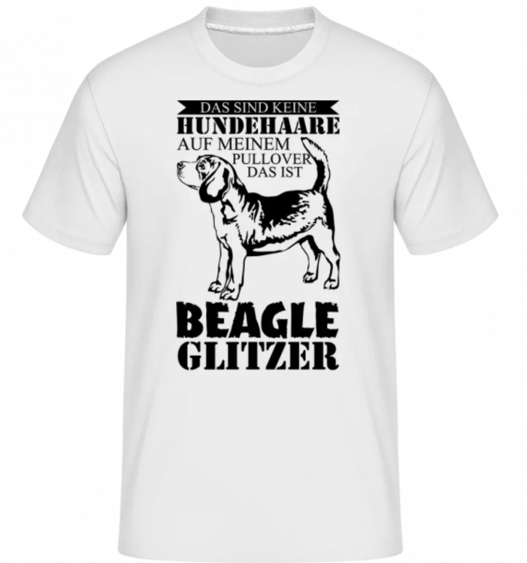 Hundehaare Beagle Glitzer · Shirtinator Männer T-Shirt günstig online kaufen