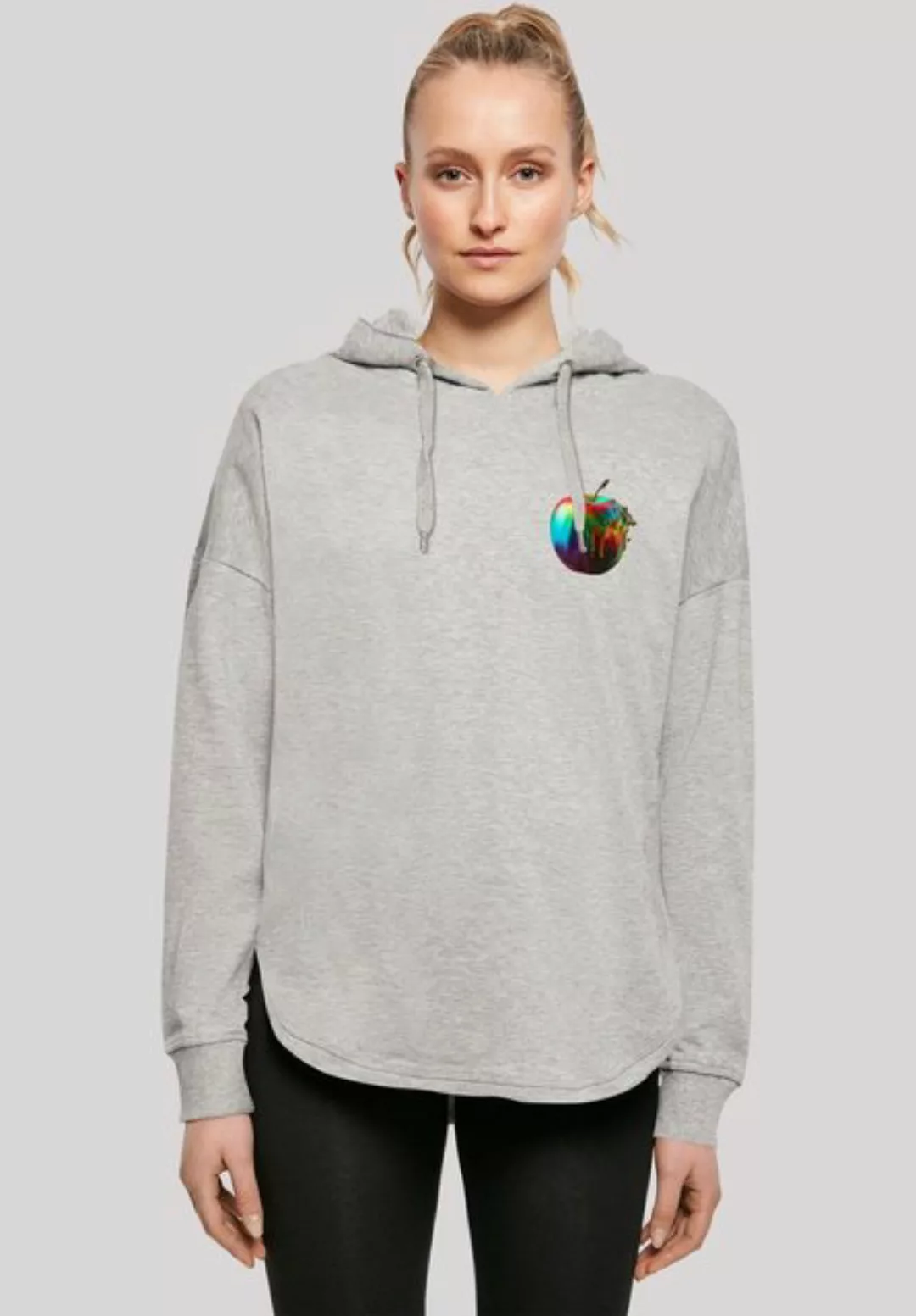 F4NT4STIC Kapuzenpullover "Colorfood Collection - Rainbow Apple", Print günstig online kaufen