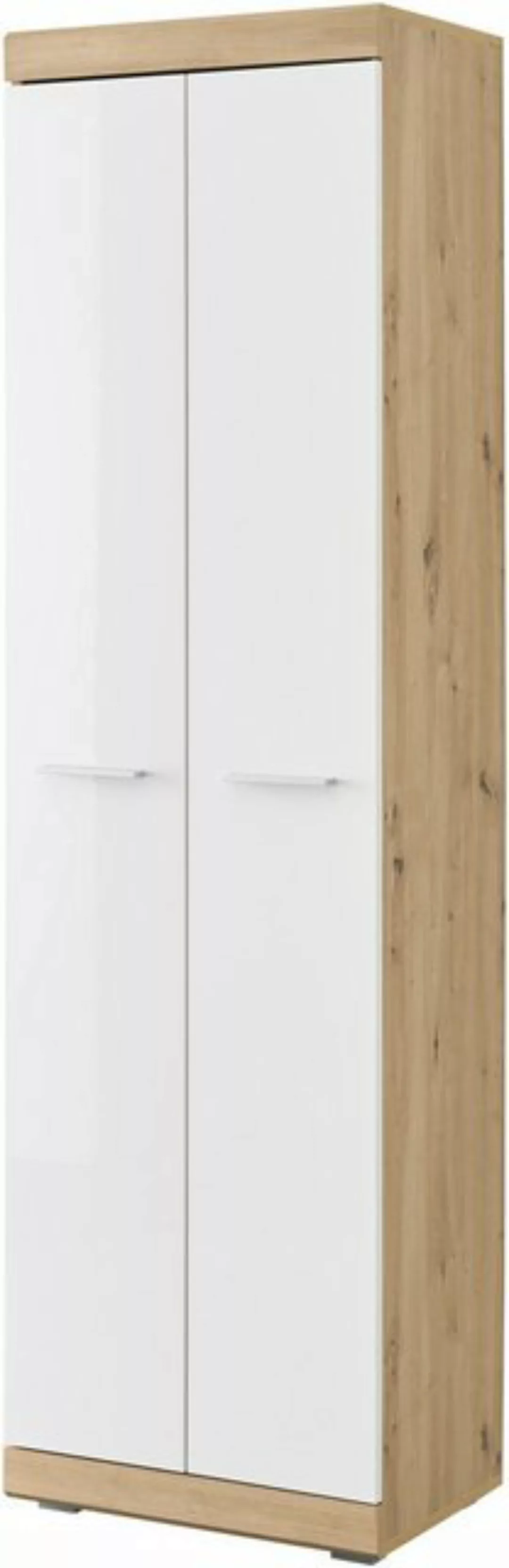 HBZ Stauraumschrank "Nola Garderobenschrank, BxHxT BxHxT 55x195x38 cm", (1 günstig online kaufen