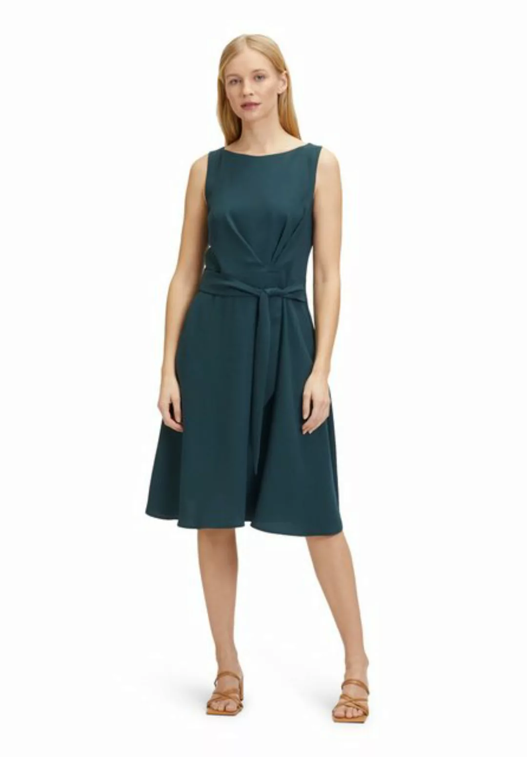 Vera Mont Sommerkleid Vera Mont Basic-Kleid mit Bindegürtel Material günstig online kaufen