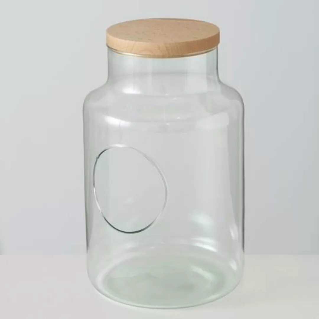 Boltze Vasen Vase Eco-Glas 32 cm (klar) günstig online kaufen