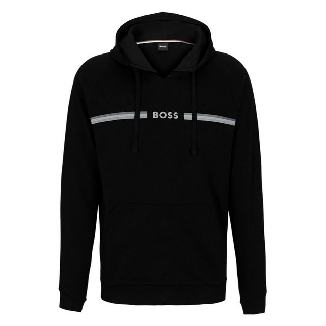 BOSS Kapuzensweatshirt Authentic Hoodie mit Signaturstreifen vorn günstig online kaufen