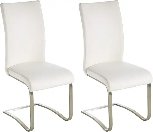 MCA furniture Freischwinger "Arco", (Set), 4 St., Kunstleder, 2er-, 4er-, 6 günstig online kaufen