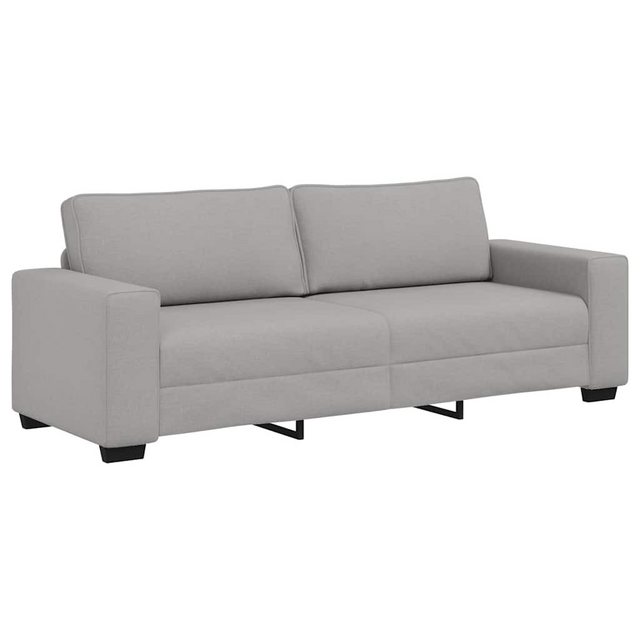 vidaXL Sofa 3-Sitzer-Sofa Wolkengrau 180 cm Stoff günstig online kaufen