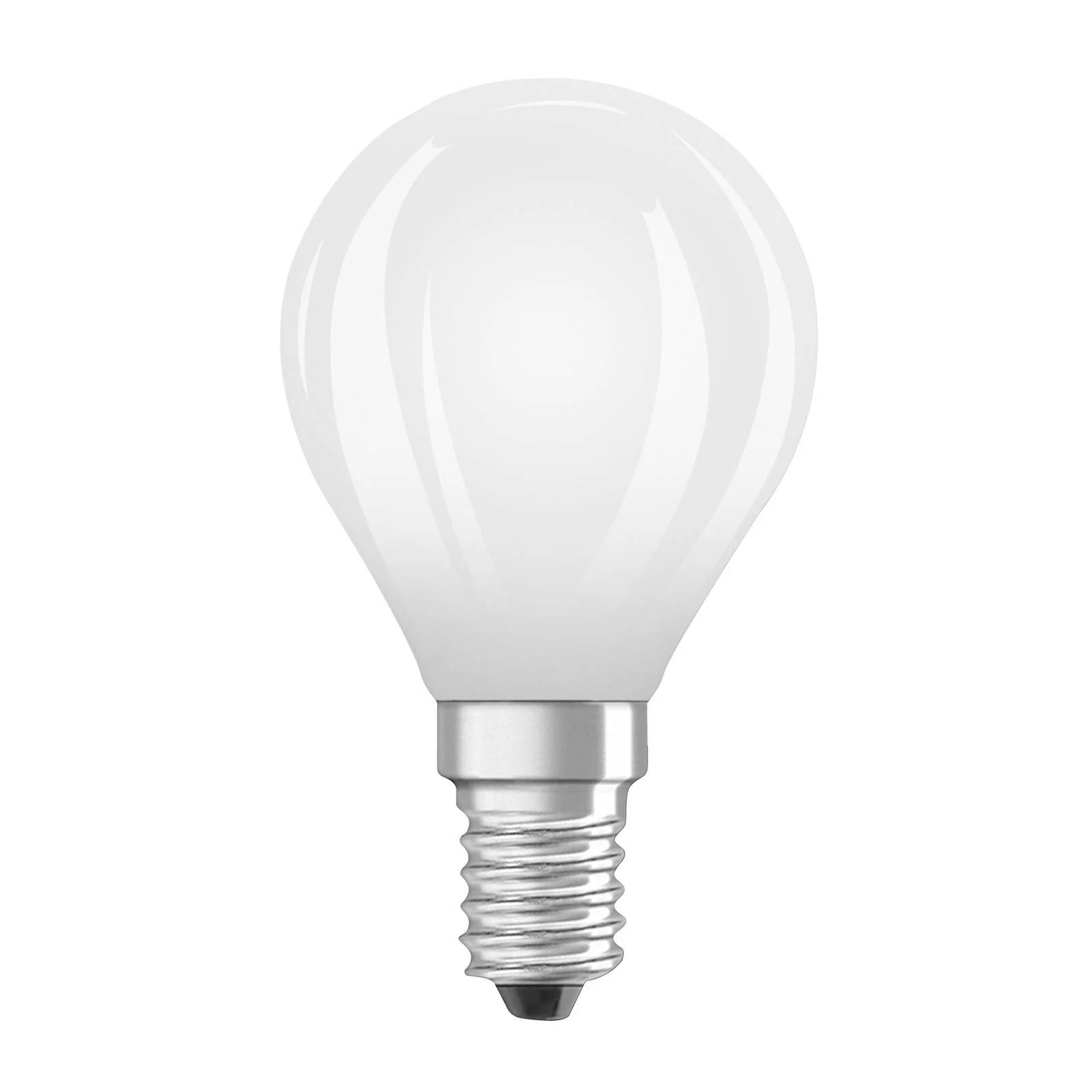 OSRAM LED-Leuchtmittel Tropfen E14 1,2W matt 4000K 255lm günstig online kaufen