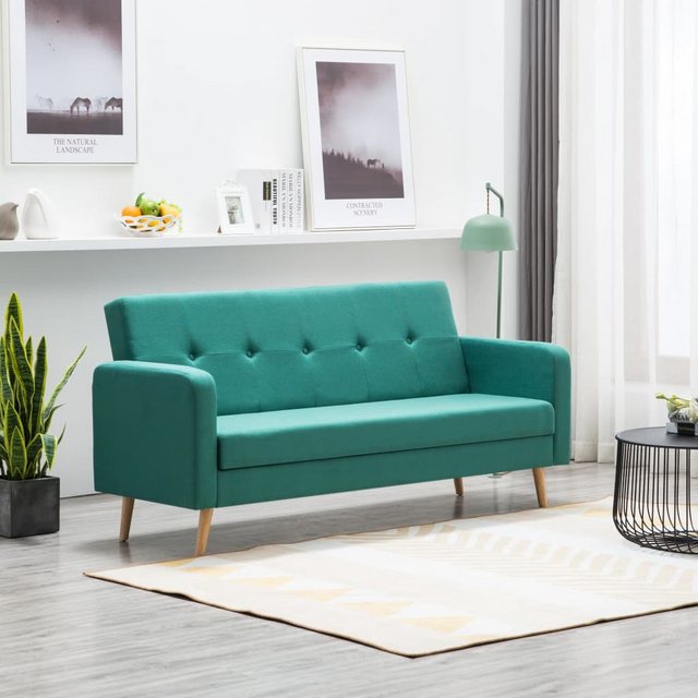 vidaXL Sofa Sofa Stoff Grün günstig online kaufen