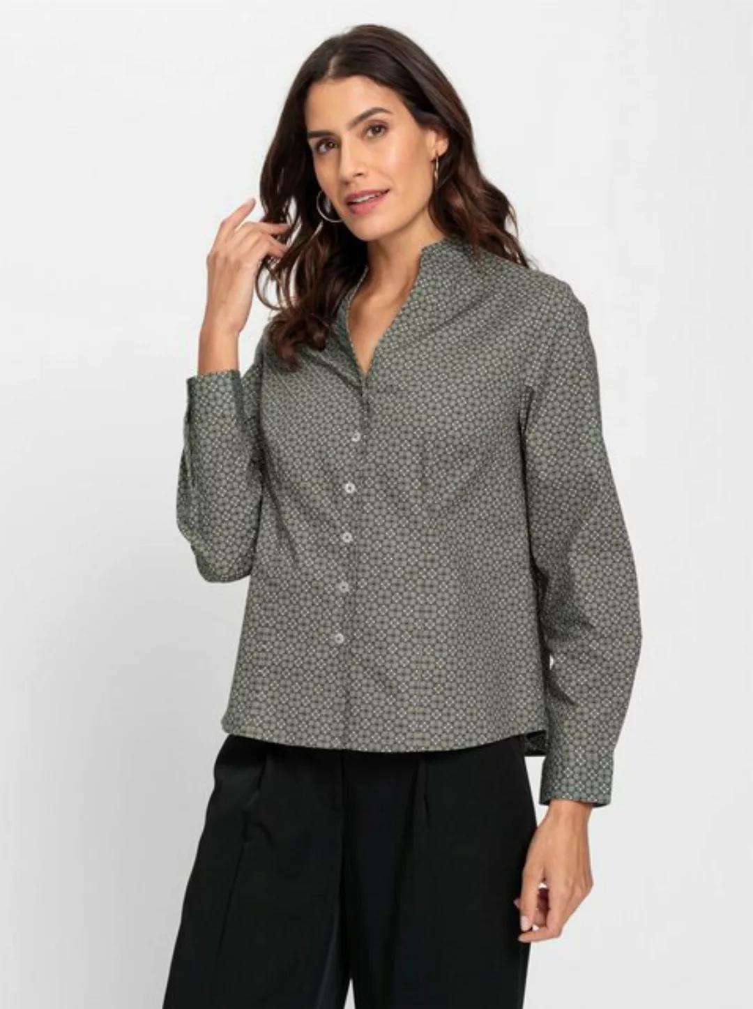 Witt Klassische Bluse Flanell-Bluse günstig online kaufen