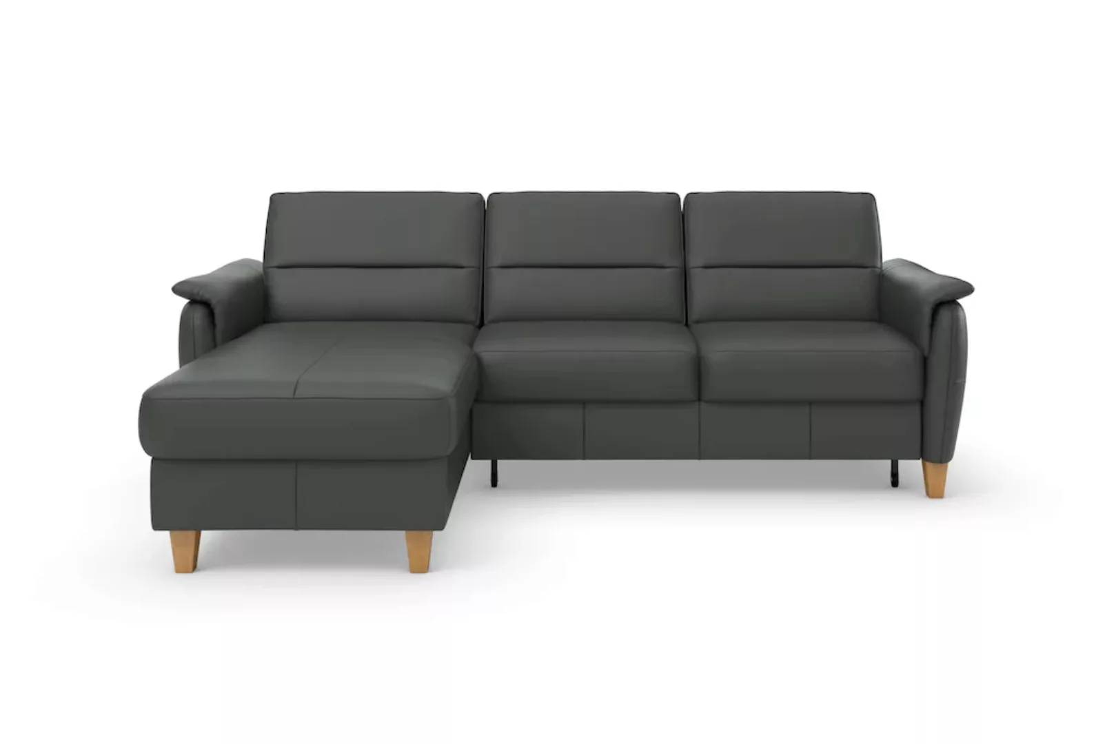 Home affaire Ecksofa »Palmera L-Form«, Federkern, wahlweise mit Bettfunktio günstig online kaufen