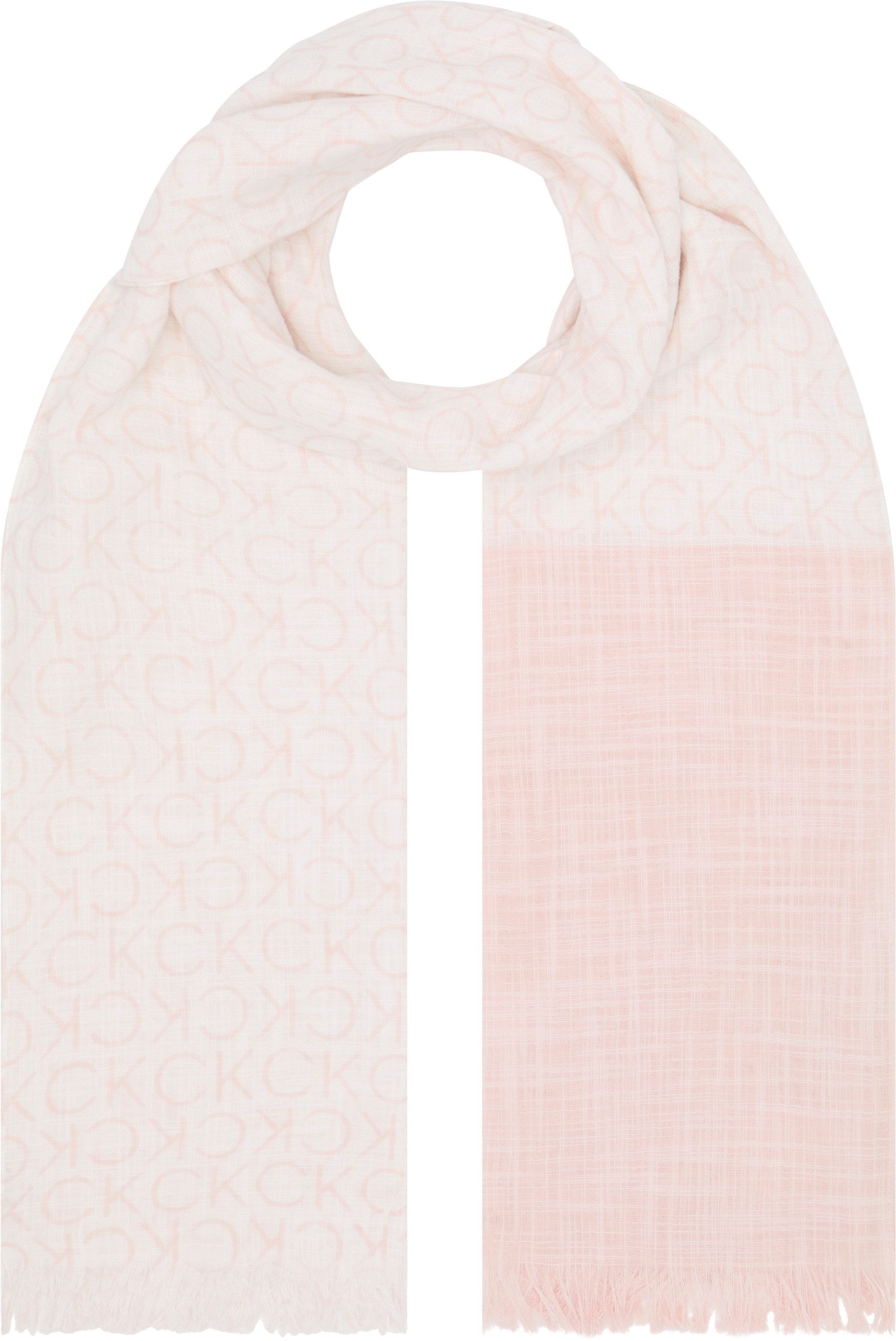 Calvin Klein Schal MONOGRAM COTTON GAUZE günstig online kaufen