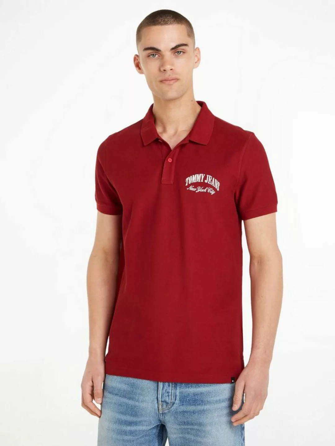 Tommy Jeans Poloshirt TJM REG TONAL GRAPHIC POLO mit Polokragen günstig online kaufen