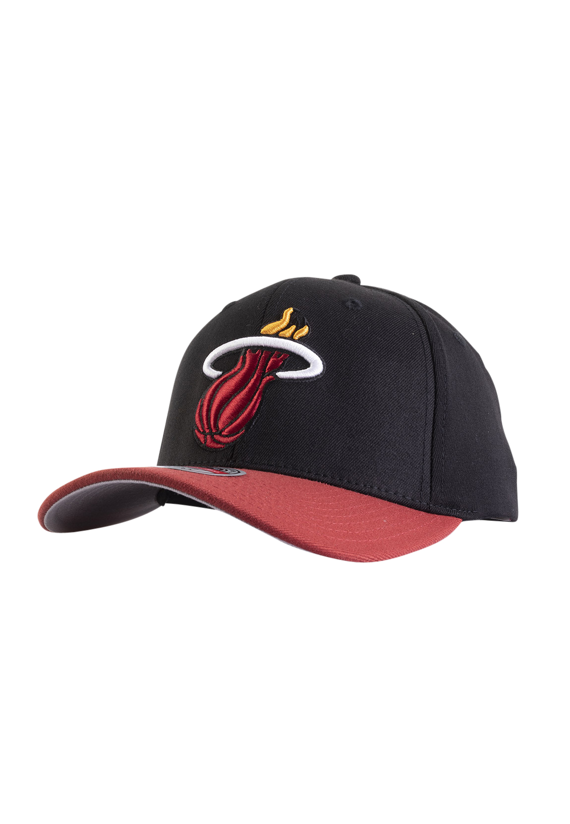 Mitchell & Ness NBA Wool 2 Tone Snapback Cap 6HSSMM19362 MIAMI HEAT Schwarz günstig online kaufen