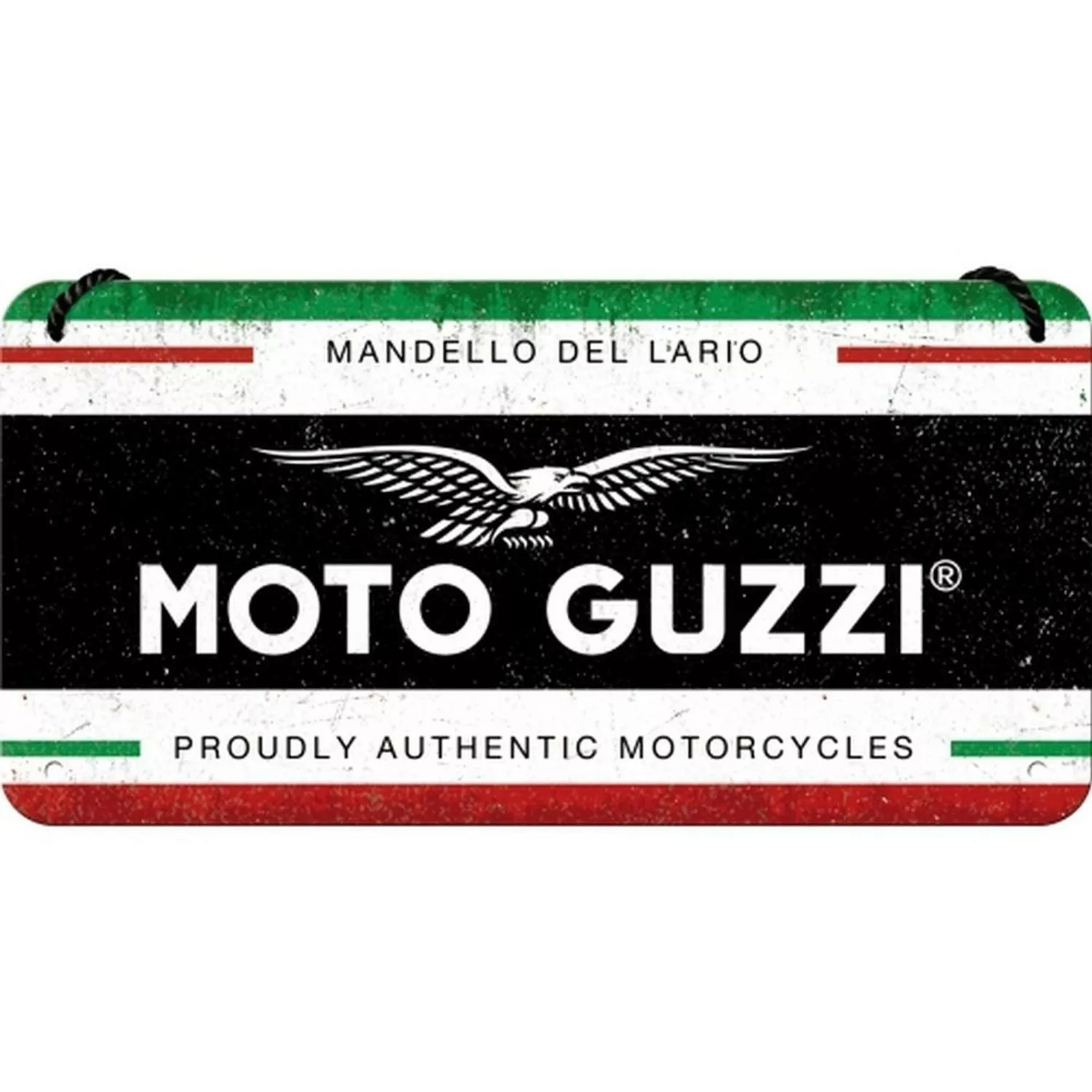 Nostalgic-Art Hängeschild Moto Guzzi Italian Motorcycles günstig online kaufen