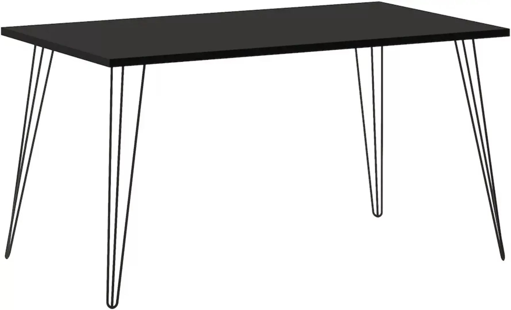 Schildmeyer Schreibtisch "Hank, MADE IN GERMANY, Breite 140 cm", Metallfüße günstig online kaufen