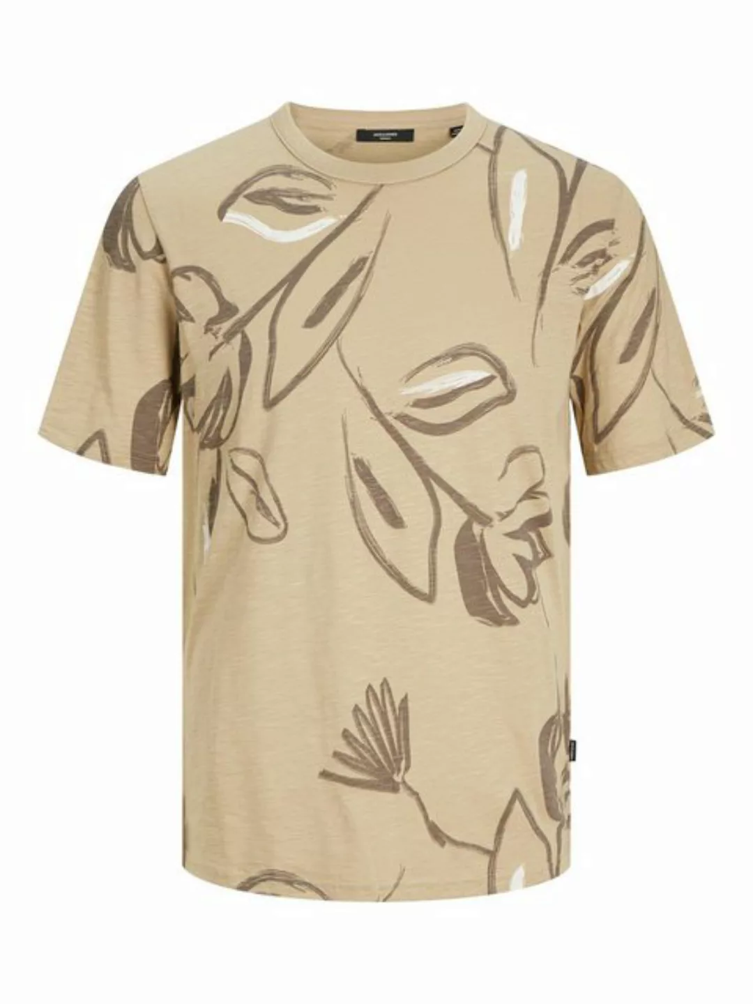 Jack & Jones T-Shirt JPRBLAPALMA AOP SS TEE CREW NECK SN günstig online kaufen