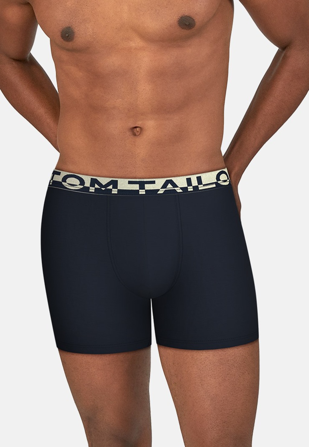 TOM TAILOR Boxershorts, (4 St.), mit elastische Gummibund mit hellem Marken günstig online kaufen