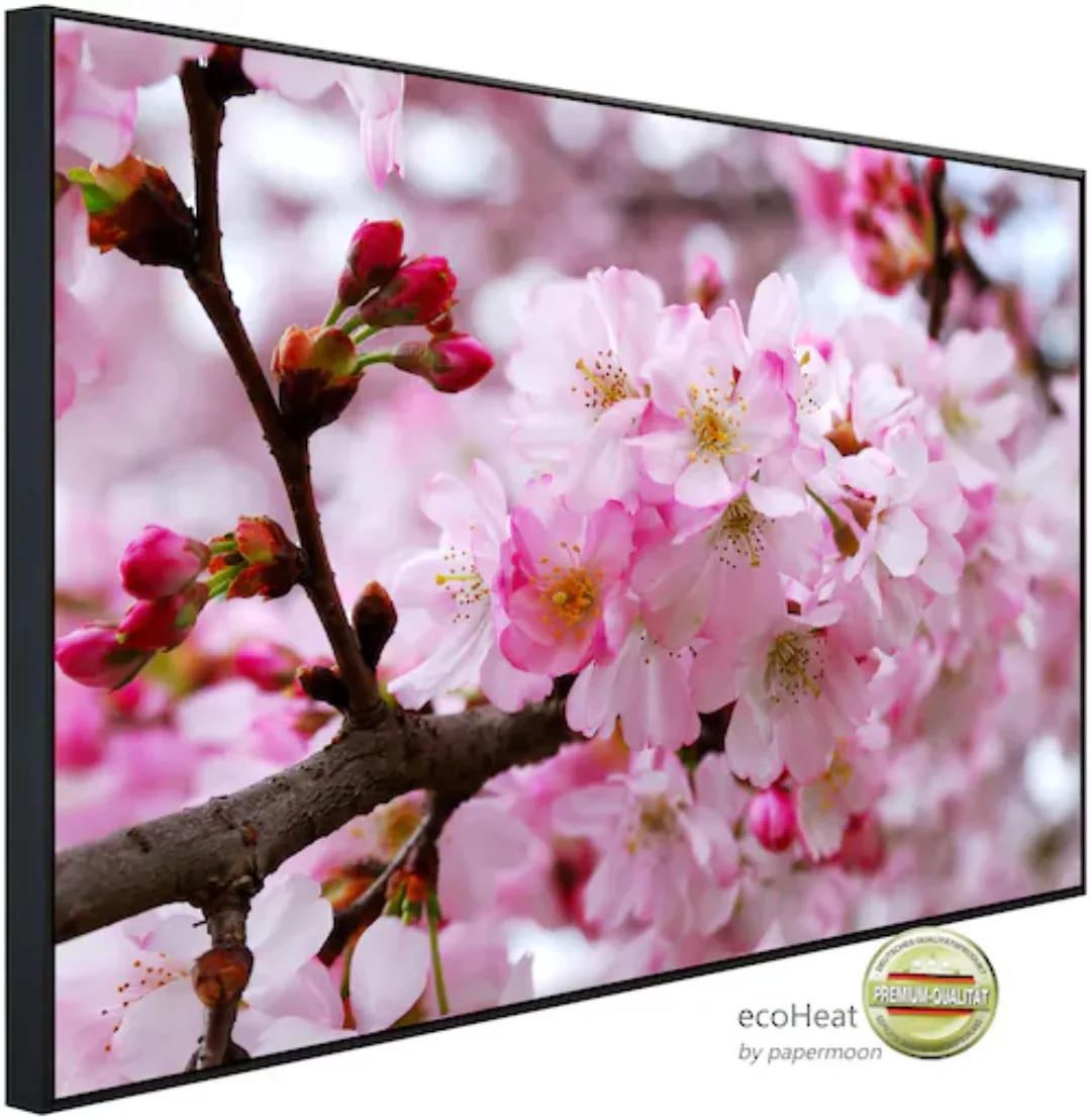 Papermoon Infrarotheizung »Rkirschblüten«, sehr angenehme Strahlungswärme günstig online kaufen