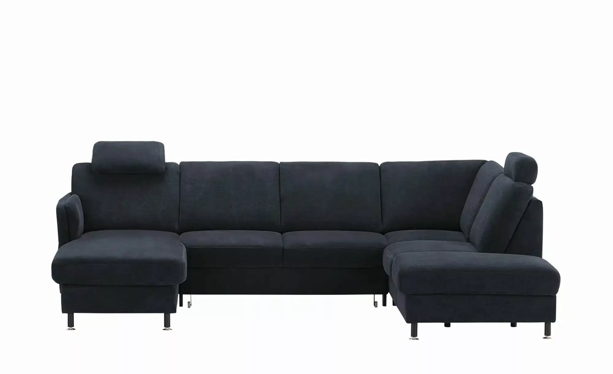 meinSofa Wohnlandschaft  Veit ¦ blau ¦ Maße (cm): B: 305 H: 90 T: 200.0 Pol günstig online kaufen