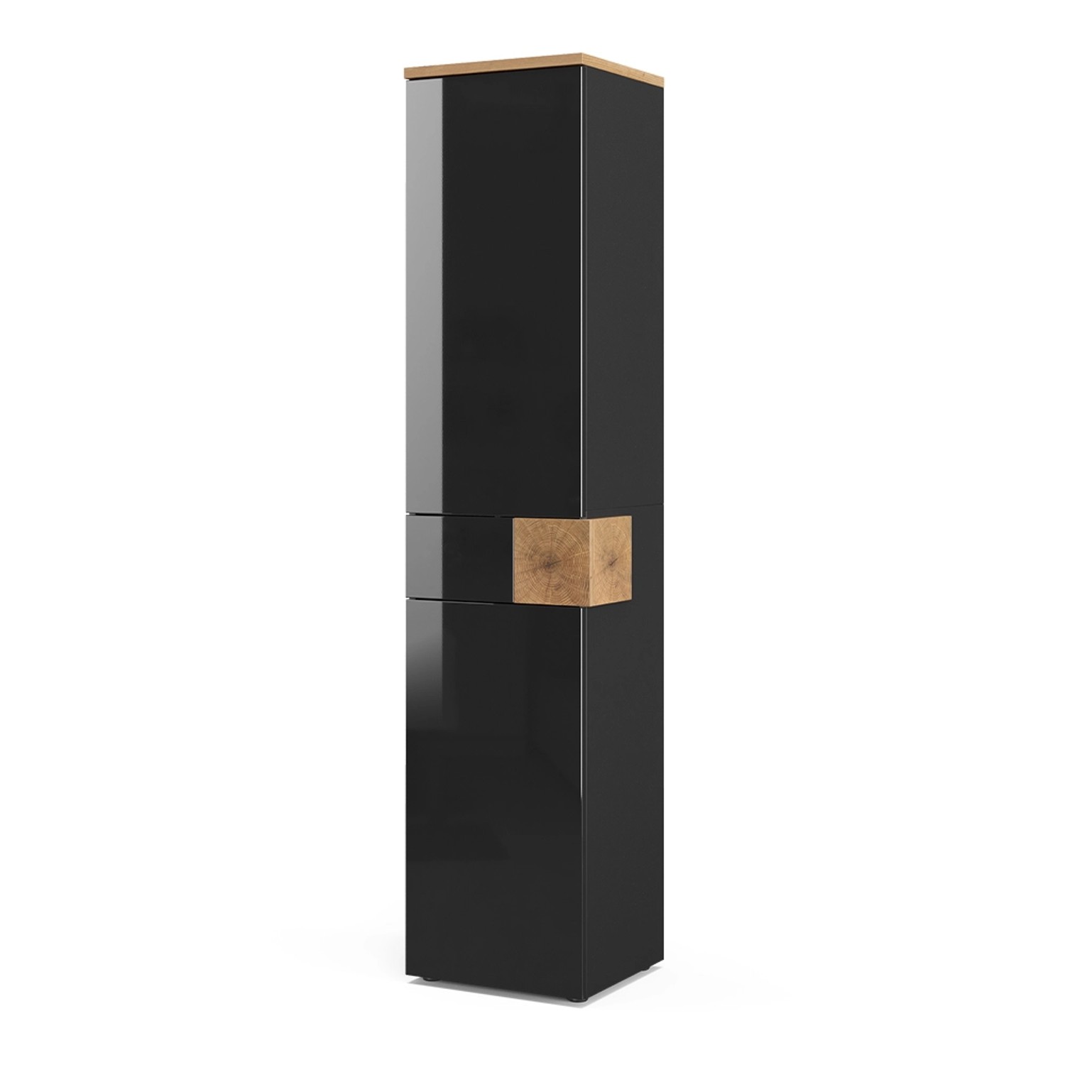 Vicco Hochschrank Eden, Anthrazit/Artisan-Eiche, 40 x günstig online kaufen