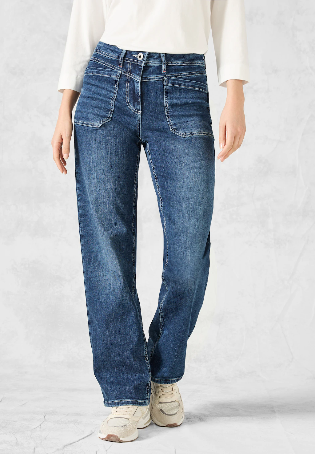 Cecil Gerade Jeans, 4-Pocket Style günstig online kaufen