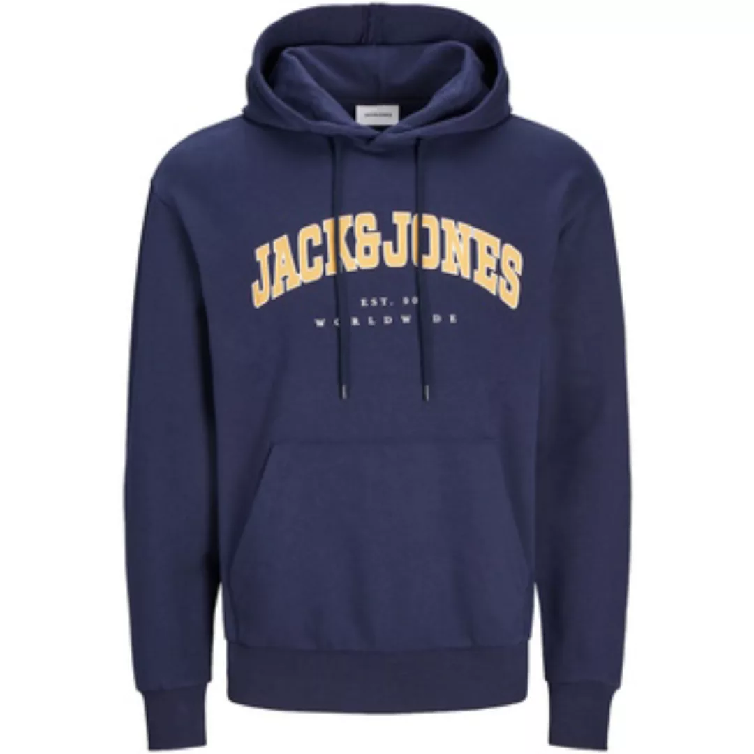 Jack & Jones Herren Hoodie Kapuzenpullover JJECALEB VARSITY- Relaxed Fit günstig online kaufen