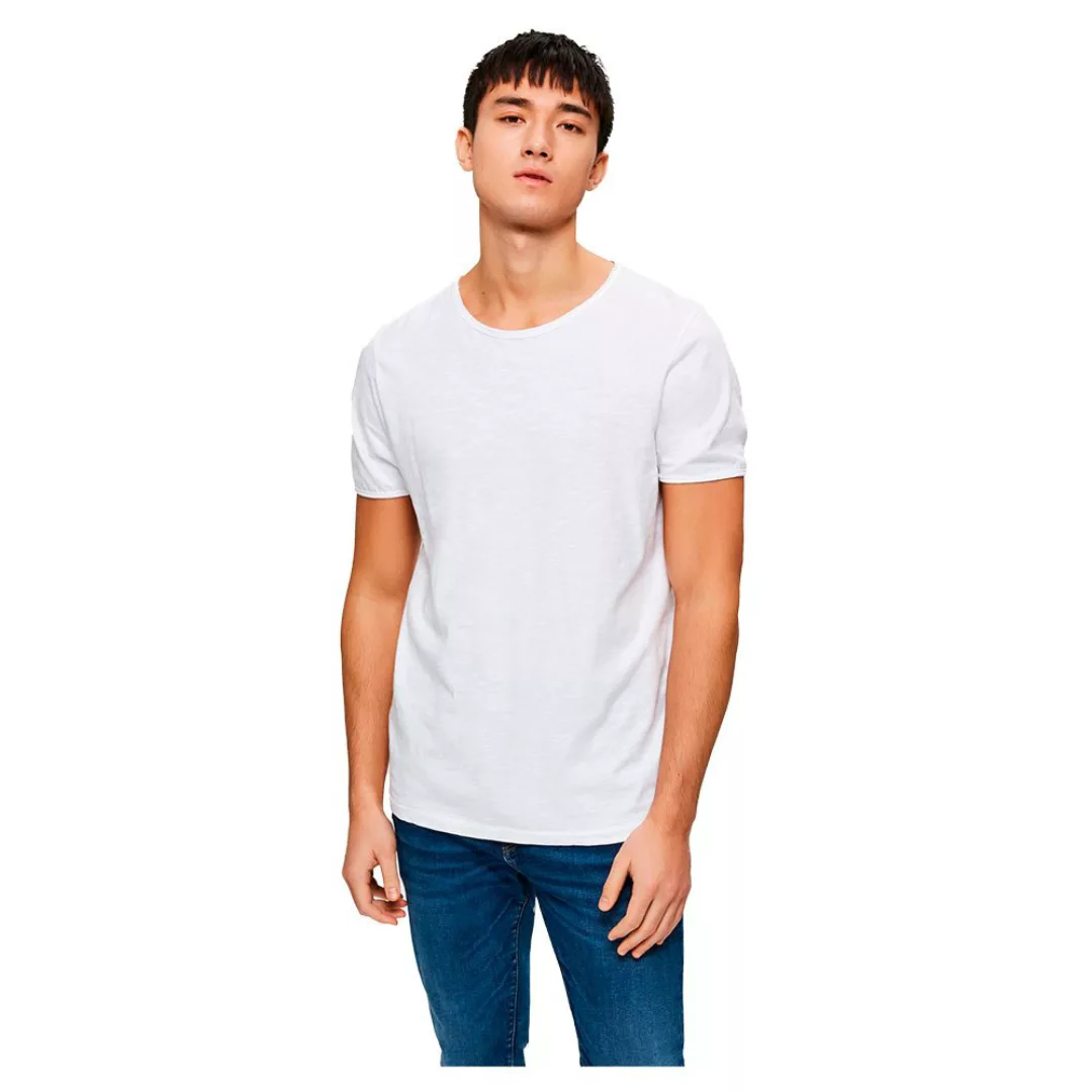 Selected Morgan Kurzarm-o-ausschnitt W T-shirt XL Bright White günstig online kaufen