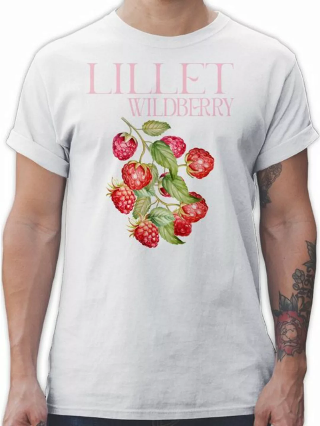 Shirtracer T-Shirt Wild Berry Lillet Wildberry Himbeeren Lillet Kostüm Karn günstig online kaufen