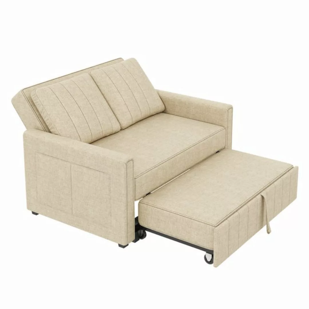 HAUSS SPOLE Schlafsofa Klappsofabett mit Schlaffunktion, verstellbare Rücke günstig online kaufen