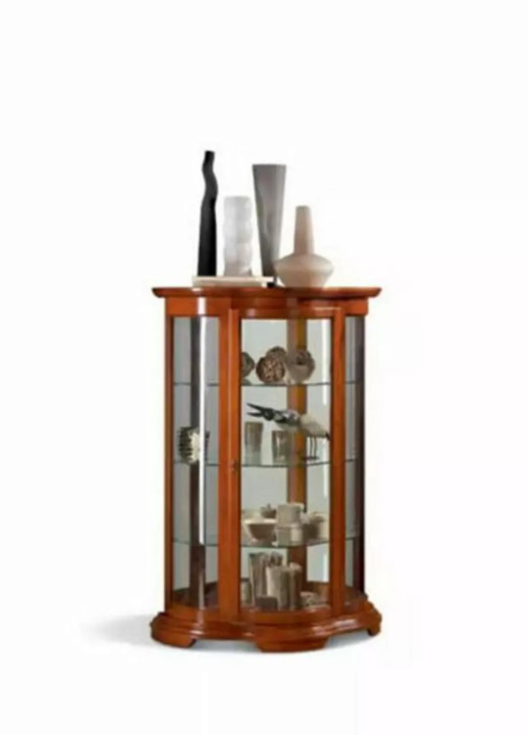 JVmoebel Vitrine Braun Vitrine Regal Wohnzimmer Klassische Möbel Regale Hol günstig online kaufen