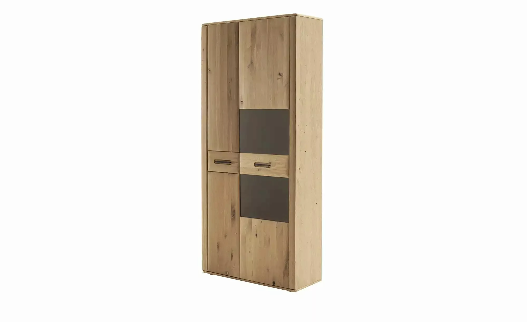 Woodford Kombi-Vitrine  Alesio ¦ holzfarben ¦ Maße (cm): B: 94 H: 207 T: 37 günstig online kaufen