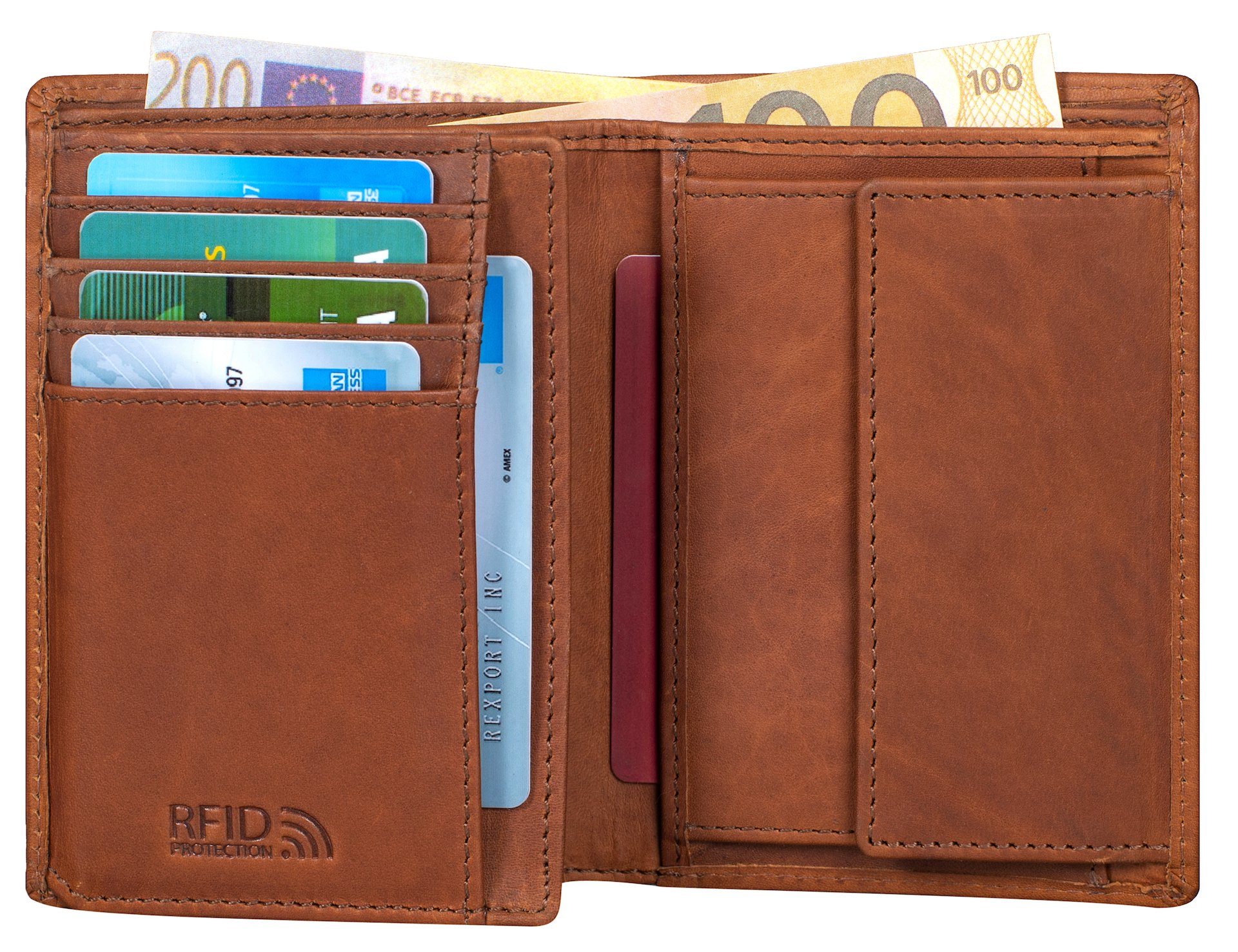 Benthill Geldbörse Herren Ledergeldbörse Geldbeutel RFID günstig online kaufen