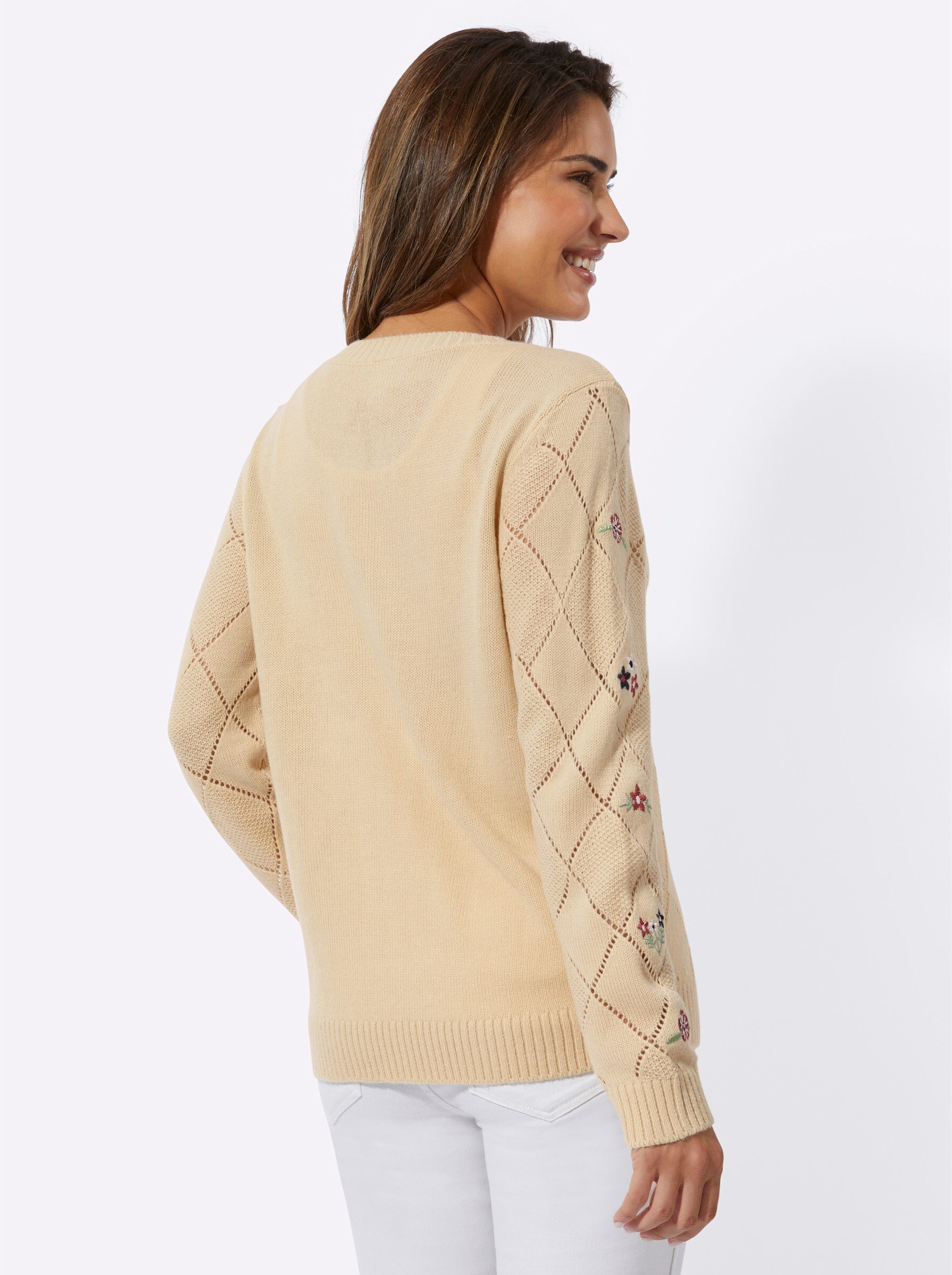 Sieh an! Strickjacke Ajourstrickjacke günstig online kaufen