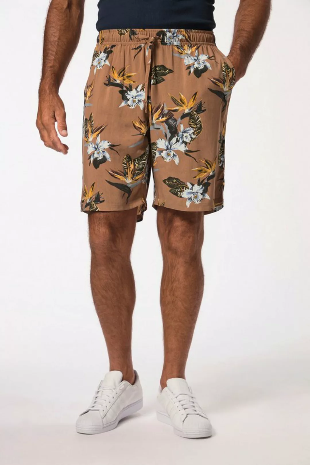 JP1880 Bermudas Bermuda Viskose-Qualität floraler Print bis 8 XL günstig online kaufen