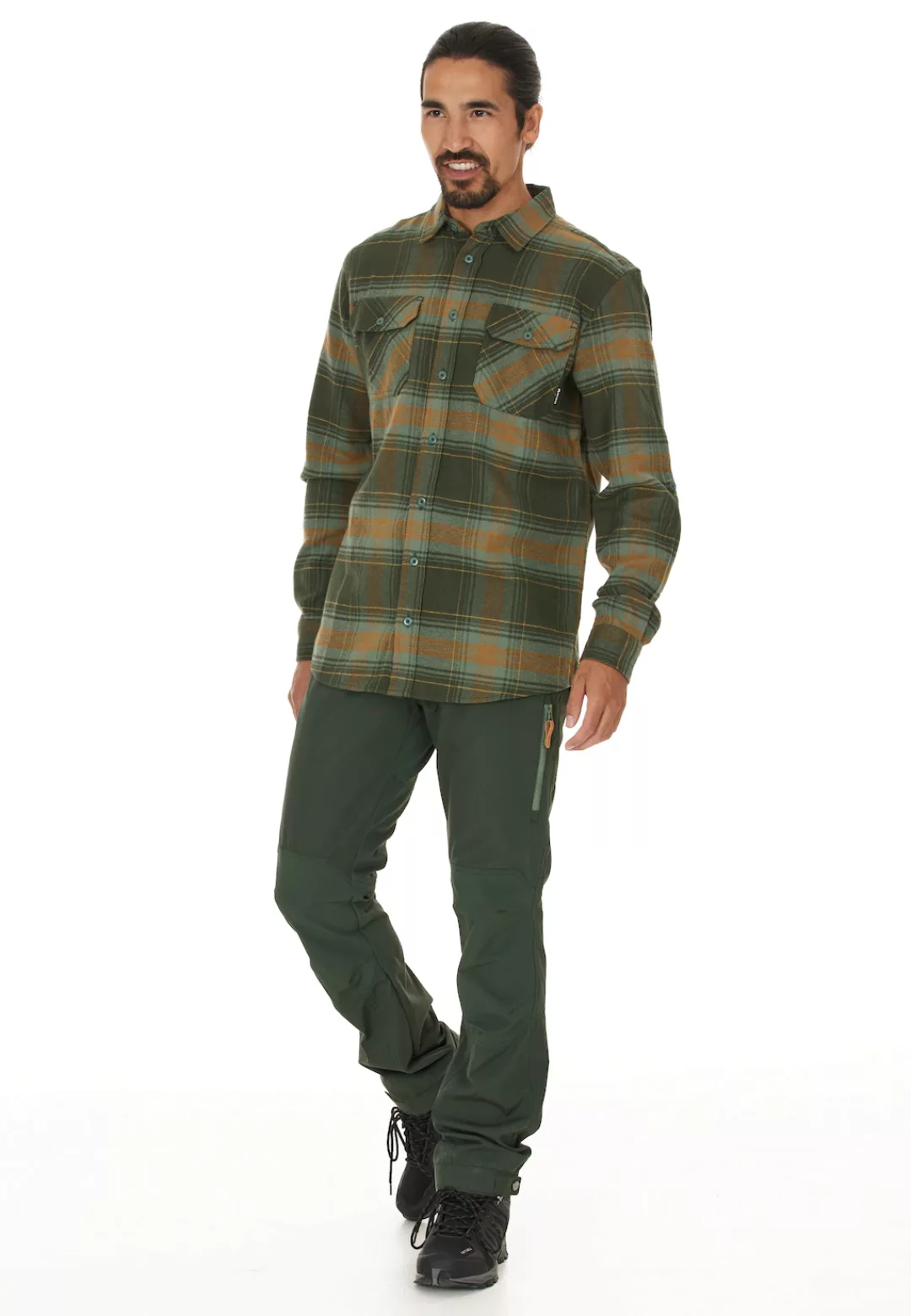 WHISTLER Karohemd Jamba M Flannel Shirt CHILI OIL günstig online kaufen