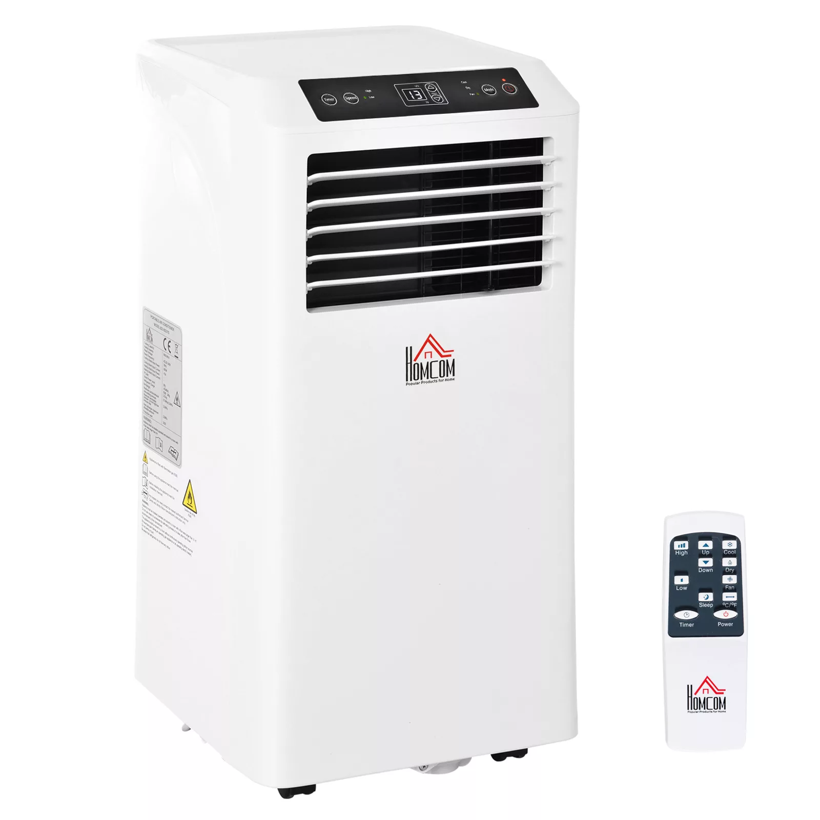 HOMCOM Mobile Klimaanlage 2,6 kW 3-in-1 Klimagerät-Kühlen Entfeuchtung und günstig online kaufen