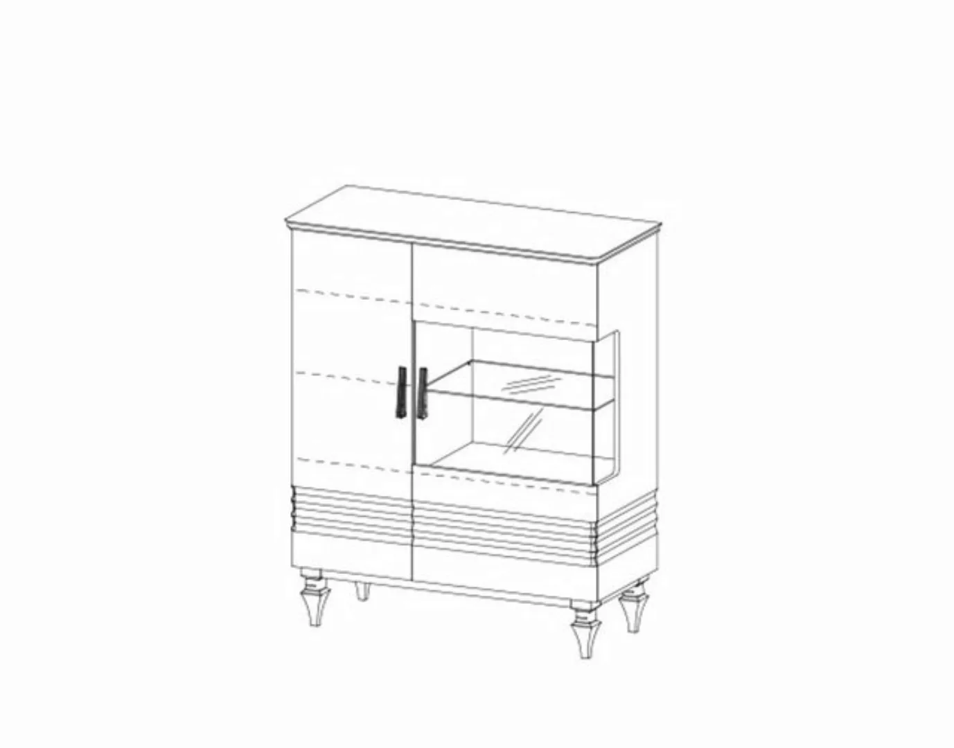 JVmoebel Barschrank Klassische Kommode Vitrine Kommoden Vitrinen Kommodensc günstig online kaufen